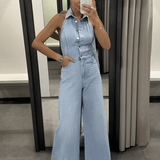 Macacão Jeans Jordana