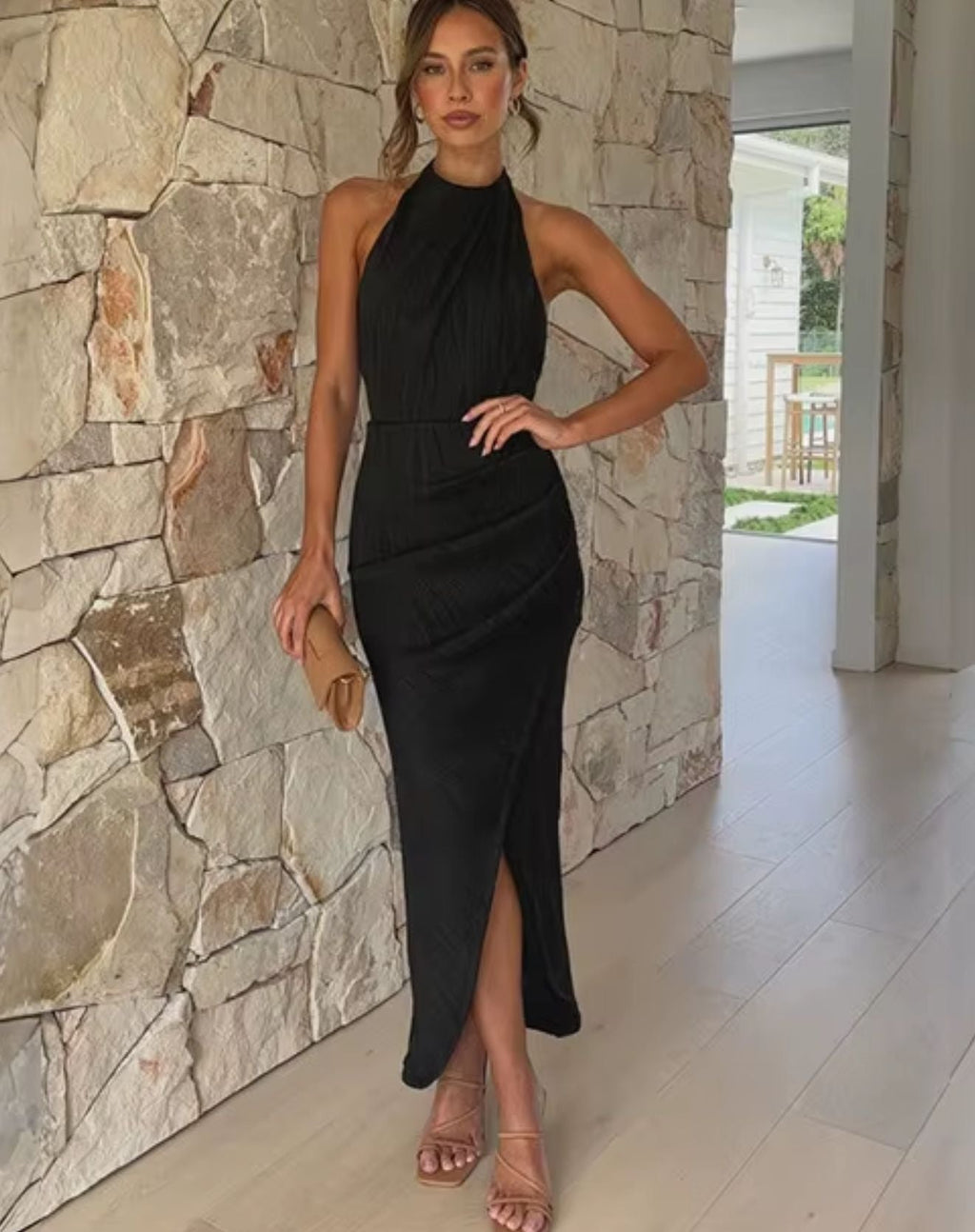 Vestido Midi Candy Frente Unica